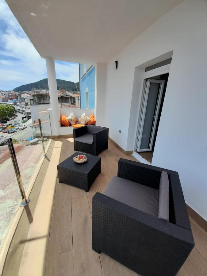 Apartamento Vista Al Puerto De Finisterre II Bagian luar foto